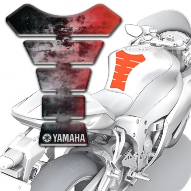 Yamaha Tank Guard Pads mixed Paint type 