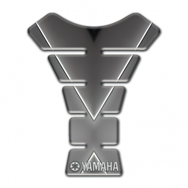 Yamaha Tank Protector Gray with White Patern type 