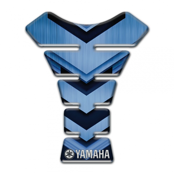 Yamaha Tank Pad Protector navy Blue Details Type 