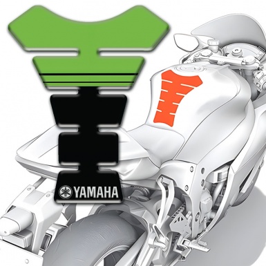 Yamaha Tank Fuse Type Green Black 
