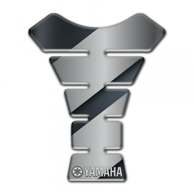 Yamaha Tank Protector Gray Diagonal tapes Model 