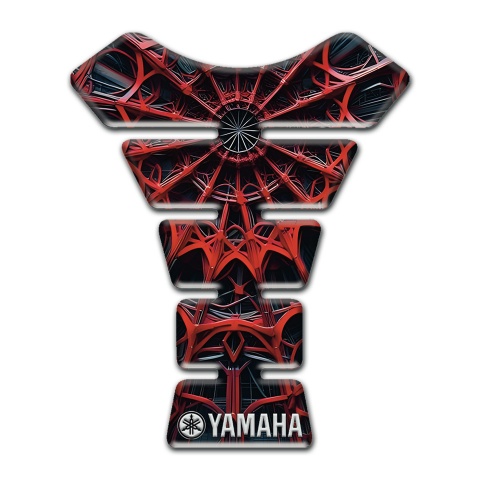 Yamaha Tank Fuse Red Spider Web Design Type 