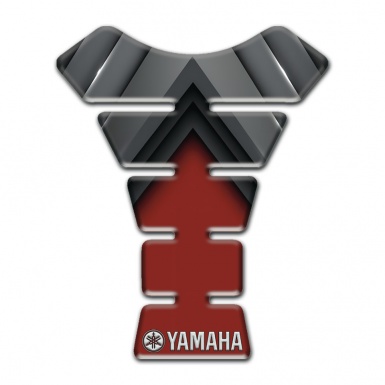 Yamaha Tank Protector Red Black Gray Decoration Type 