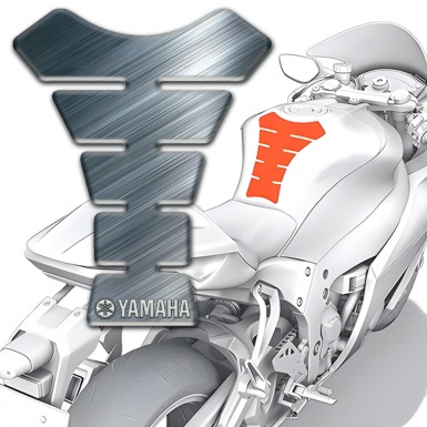 Yamaha Tank Pad Motorbike Polished Base Type 
