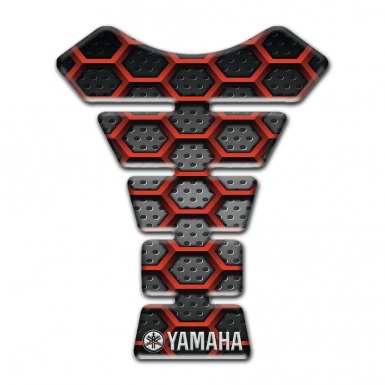 Yamaha Tank Protector Hexagons Figures Type 