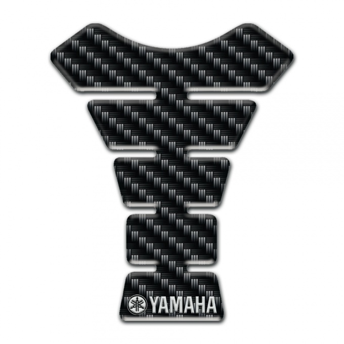 Yamaha Tank Pad Protector Edition Black carbon 