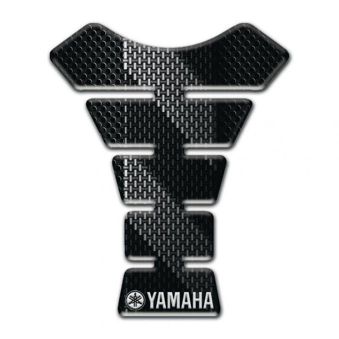 Yamaha Tank Pad Motorbike Edition Gray Black tapes 