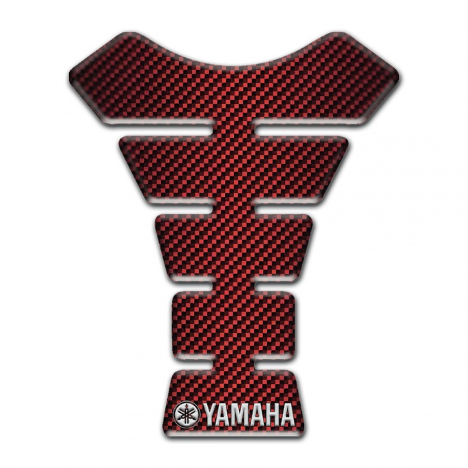 Yamaha Tank Protector Edition Red Carbon 