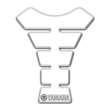 Yamaha Tank Guard Pads White Design option 