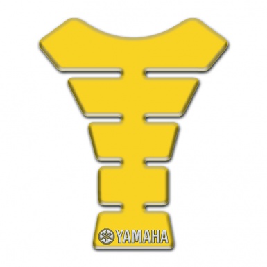 Yamaha Tank Pad Motorbike Yellow Design Version 