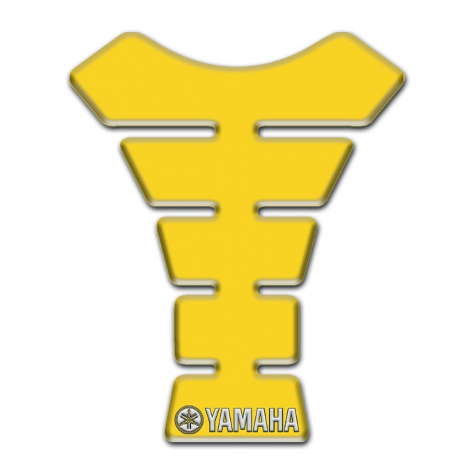 Yamaha Tank Pad Motorbike Yellow Design Version 