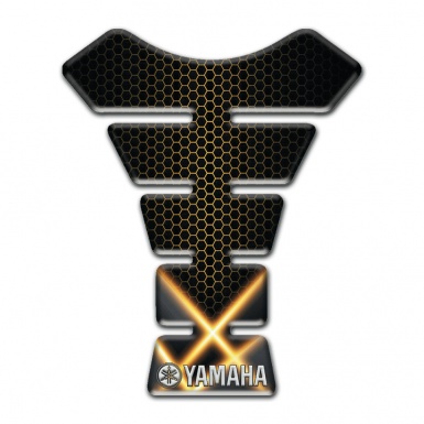 Yamaha Tank Pad Protector dark Base with Orange Lights Version 