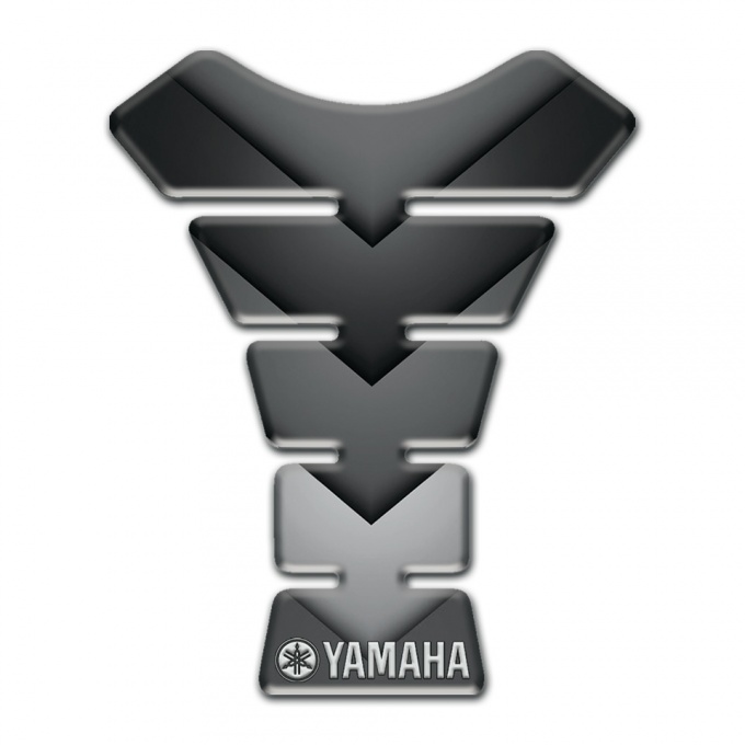 Yamaha Tank Pad Motorbike Grey Nuance Details Version 