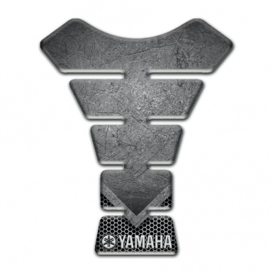 Yamaha Tank Pad Motorbike Edition Scratched Plate Effect 