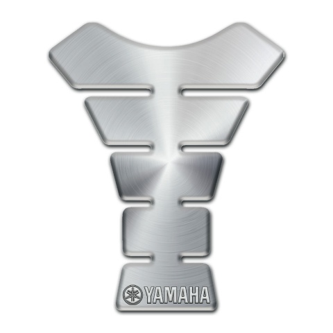 Yamaha Tank Guard Pads Silver Design Version 