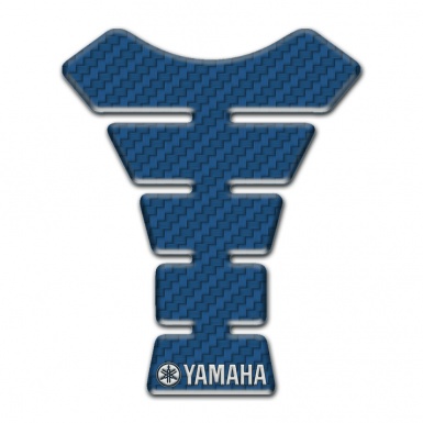 Yamaha Tank Pad Protector Edition navy Blue Carbon 