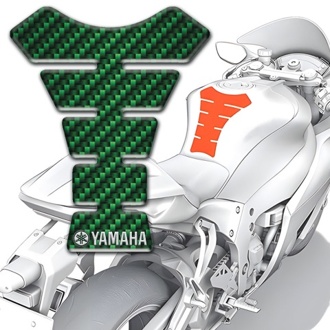 Yamaha Tank Protector Edition Green Carbon 