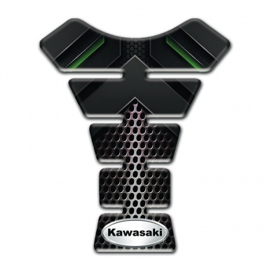 Kawasaki Tank Pad Motorbike Anti Slip Sticker Amazing Style 