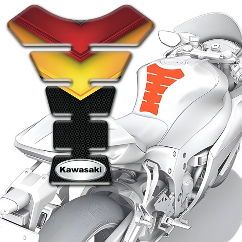 Kawasaki Tank Protector Motorcycle Stylish Edition 