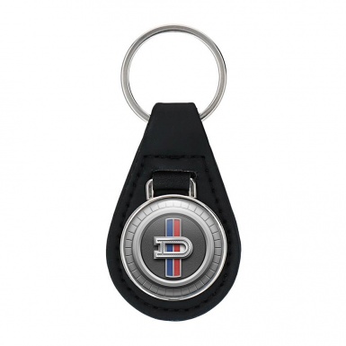 Datsun Key Fob Leather Metallic Multicolor Design