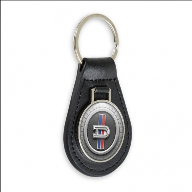 Datsun Key Fob Leather Metallic Multicolor Design