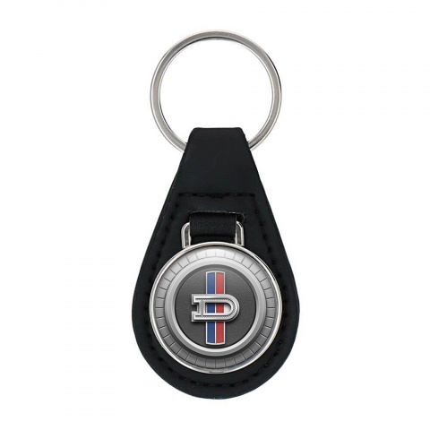 Datsun Key Fob Leather Metallic Multicolor Design