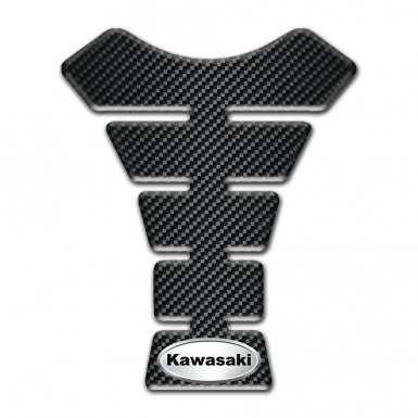 Kawasaki Tank Fuse Dark Carbon Edition Oval Loog 