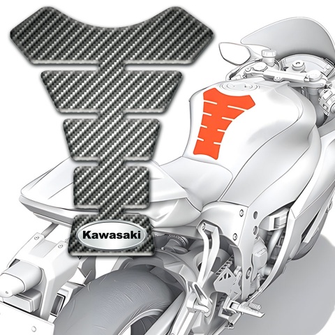 Kawasaki Tank Protector Classic Carbon Edition 