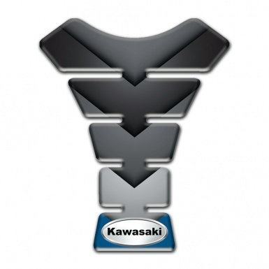 Kawasaki Tank Pad Protector V Shape Elements Design 