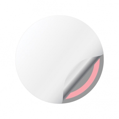 VW Silicone Emblems for Center Hub Cap Black Edition