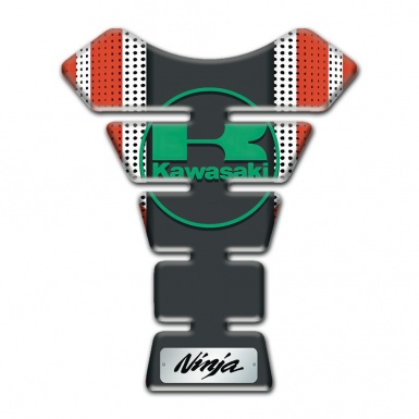 Kawasaki Tank Pad Protector Ninja Edition Green Logo Style 