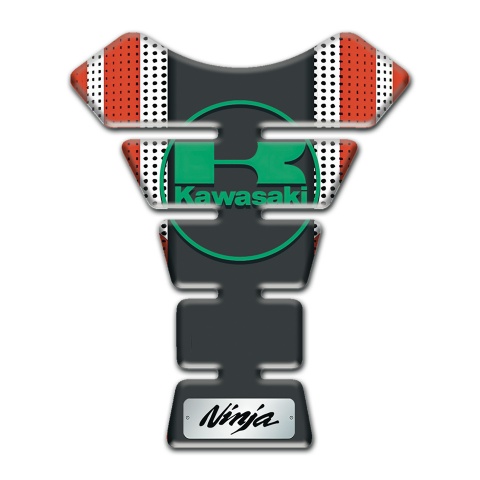 Kawasaki Tank Pad Protector Ninja Edition Green Logo Style 