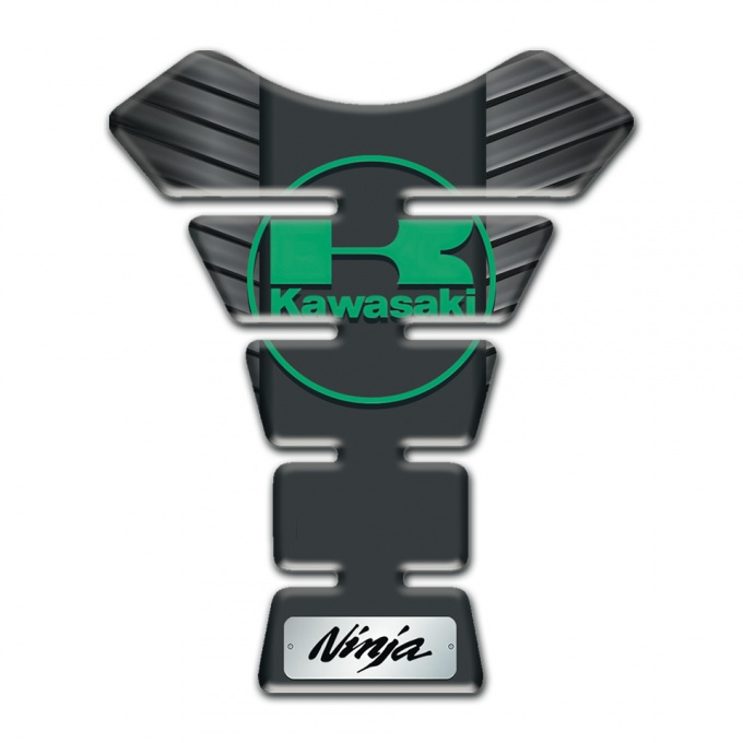 Kawasaki Tank Pad Motorbike Rubber Effect base Ninja Edition Model 