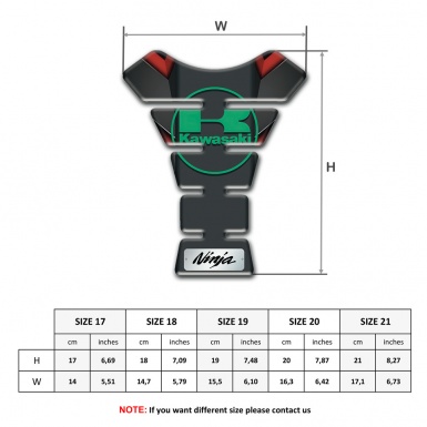 Kawasaki Tank Fuse Premium Quality Version 