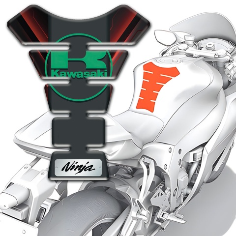 Kawasaki Tank Fuse Premium Quality Stylish Version 