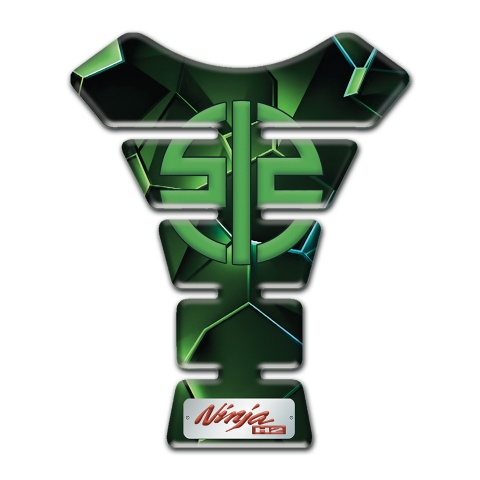 Kawasaki Tank Protector Green Diamond edition