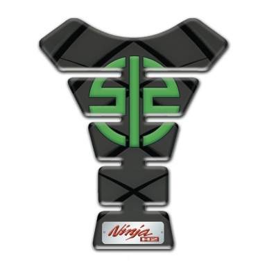 Kawasaki Tank Pad Motorbike Center Premium Quality Silicone Sticker 