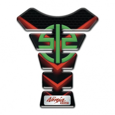 Kawasaki Tank Pad Protector Red Lights Design Ninja H2 Edition 