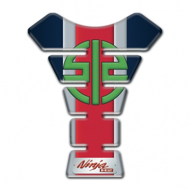 Kawasaki Tank Fuse Silicone Sticker Premium Quality Ninja Edition 