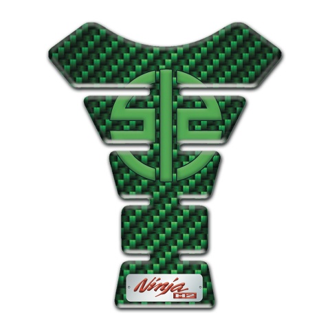 Kawasaki Tank Fuse Green Carbon Ninja H2 Design 