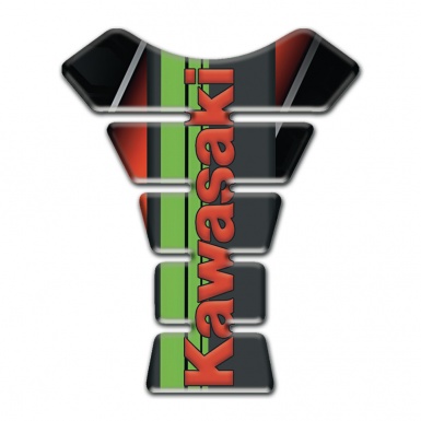 Kawasaki Tank Fuse Stylish Model with Red Logo 