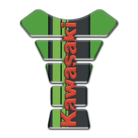Kawasaki Tank Pad Protector Green Design Version