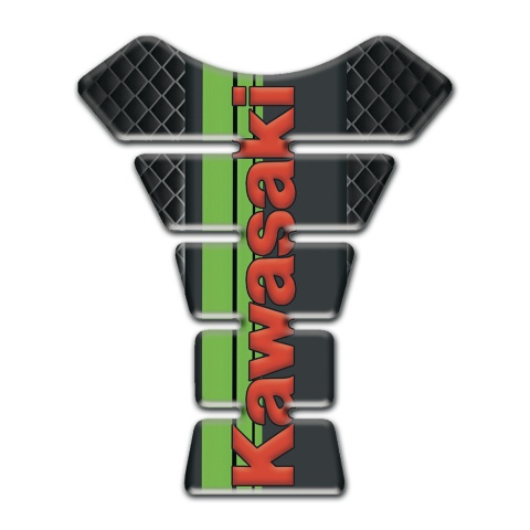 Kawasaki Tank Fuse Dark Mesh Design Version 