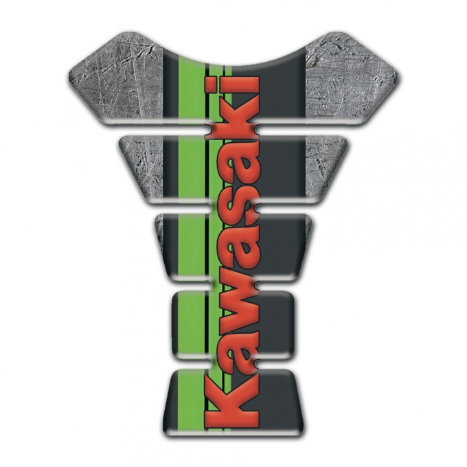 Kawasaki Tank Pad Protector Stone Effect Design Version 