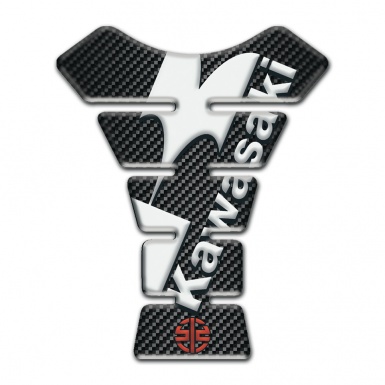 Kawasaki Tank Pad Protector Style Black Carbon 