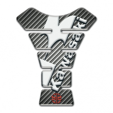 Kawasaki Tank Guard Pads Classic carbon 
