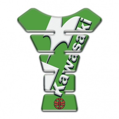 Kawasaki Tank Pad Protector Style green