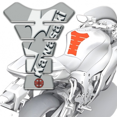 Kawasaki Tank Fuse High-Quality Stle Gray
