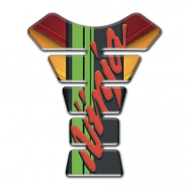 Kawasaki Tank Fuse Ninja Version Fire Colors model 