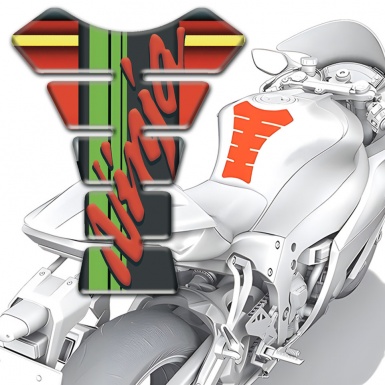 Kawasaki Tank Fuse Colorful Model Ninja Style 